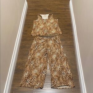 Leopard Print Women's Lounge Set